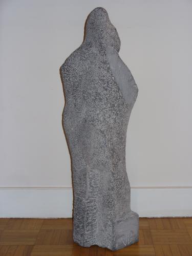 2006 - Flamenco : chorégraphie numéro 3 | Matériaux : Pierre Granit | Techniques : Taille directe | Dimensions : 18 x 17 x 70 cm | Poids : 30 kg
