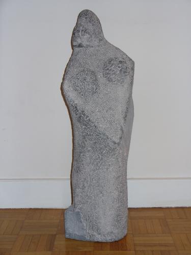 2006 - Flamenco : chorégraphie numéro 3 | Matériaux : Pierre Granit | Techniques : Taille directe | Dimensions : 18 x 17 x 70 cm | Poids : 30 kg
