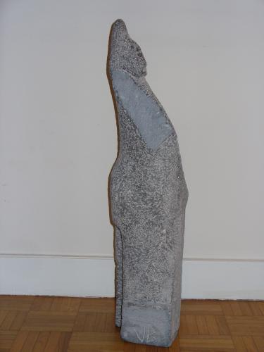 2006 - Flamenco : chorégraphie numéro 3 | Matériaux : Pierre Granit | Techniques : Taille directe | Dimensions : 18 x 17 x 70 cm | Poids : 30 kg