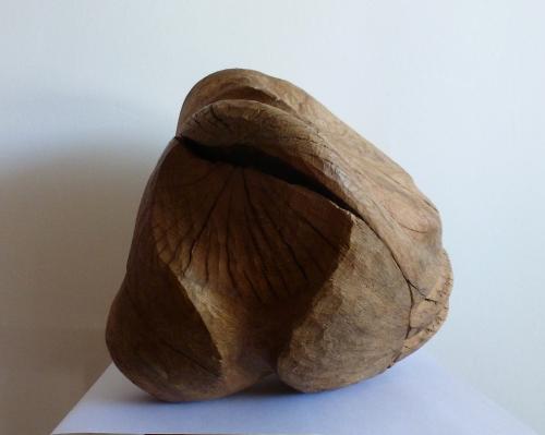 2017 - Matrice | Matériaux : Bois de Chêne | Techniques : Taille directe | Dimensions : 30 x 40 x 33 cm | Poids : 12 kg | A VENDRE : Le prix que vous voulez