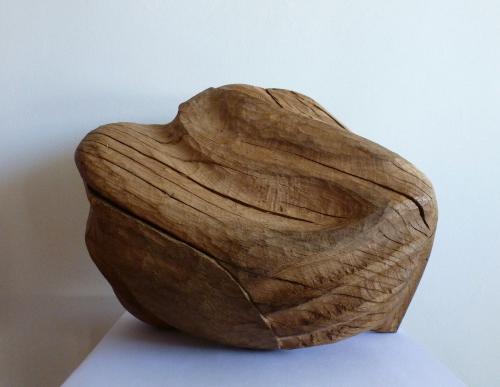 2017 - Matrice | Matériaux : Bois de Chêne | Techniques : Taille directe | Dimensions : 30 x 40 x 33 cm | Poids : 12 kg | A VENDRE : Le prix que vous voulez