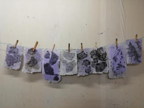 2023 : impressions sur papier maison